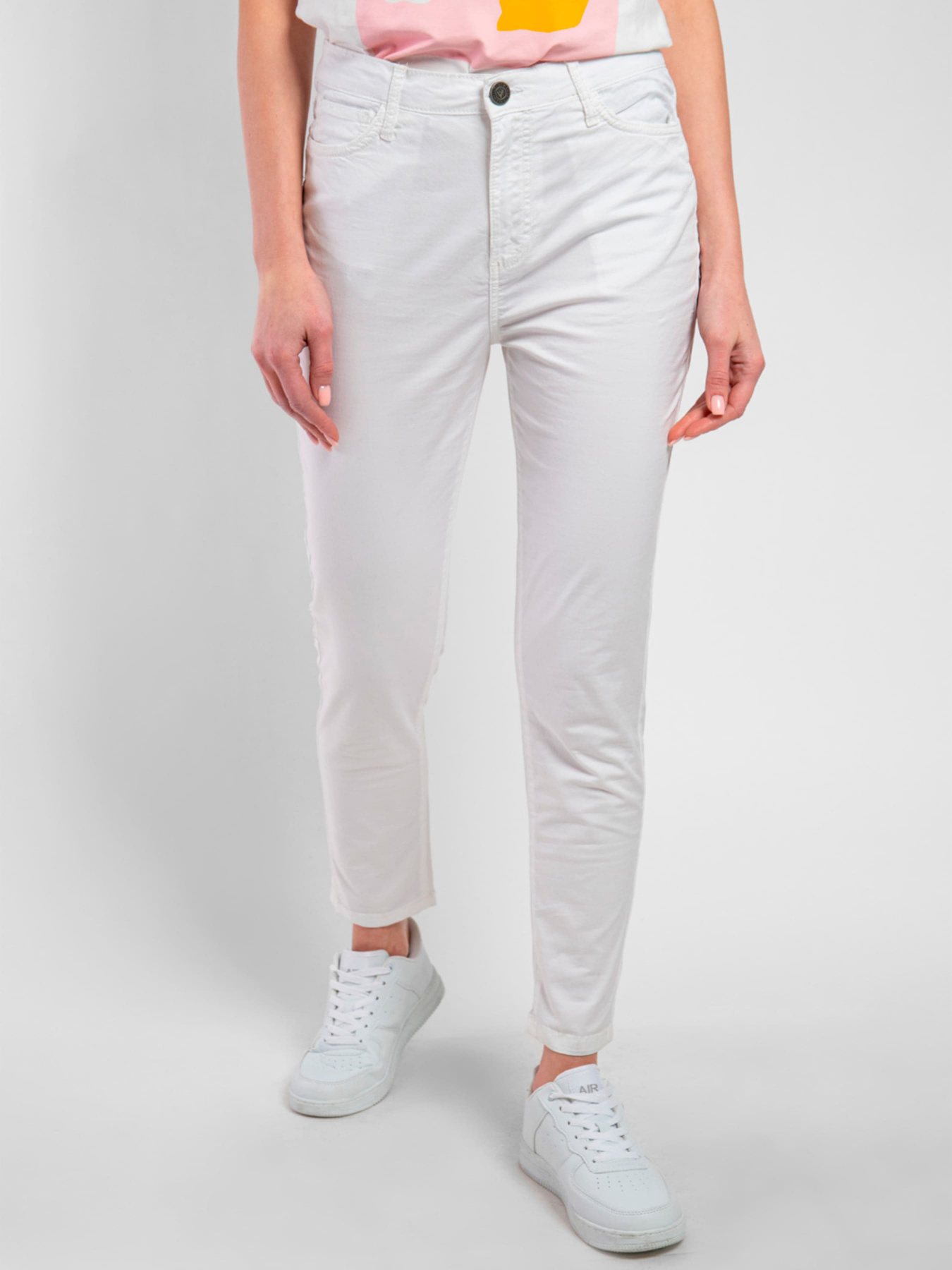 Штани повсякденні Fred Mello модель FWMANHATTAN_OFF_WHIT Фото