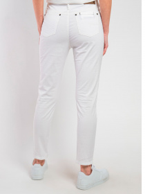 Штани повсякденні Fred Mello модель FWMANHATTAN_OFF_WHIT Фото