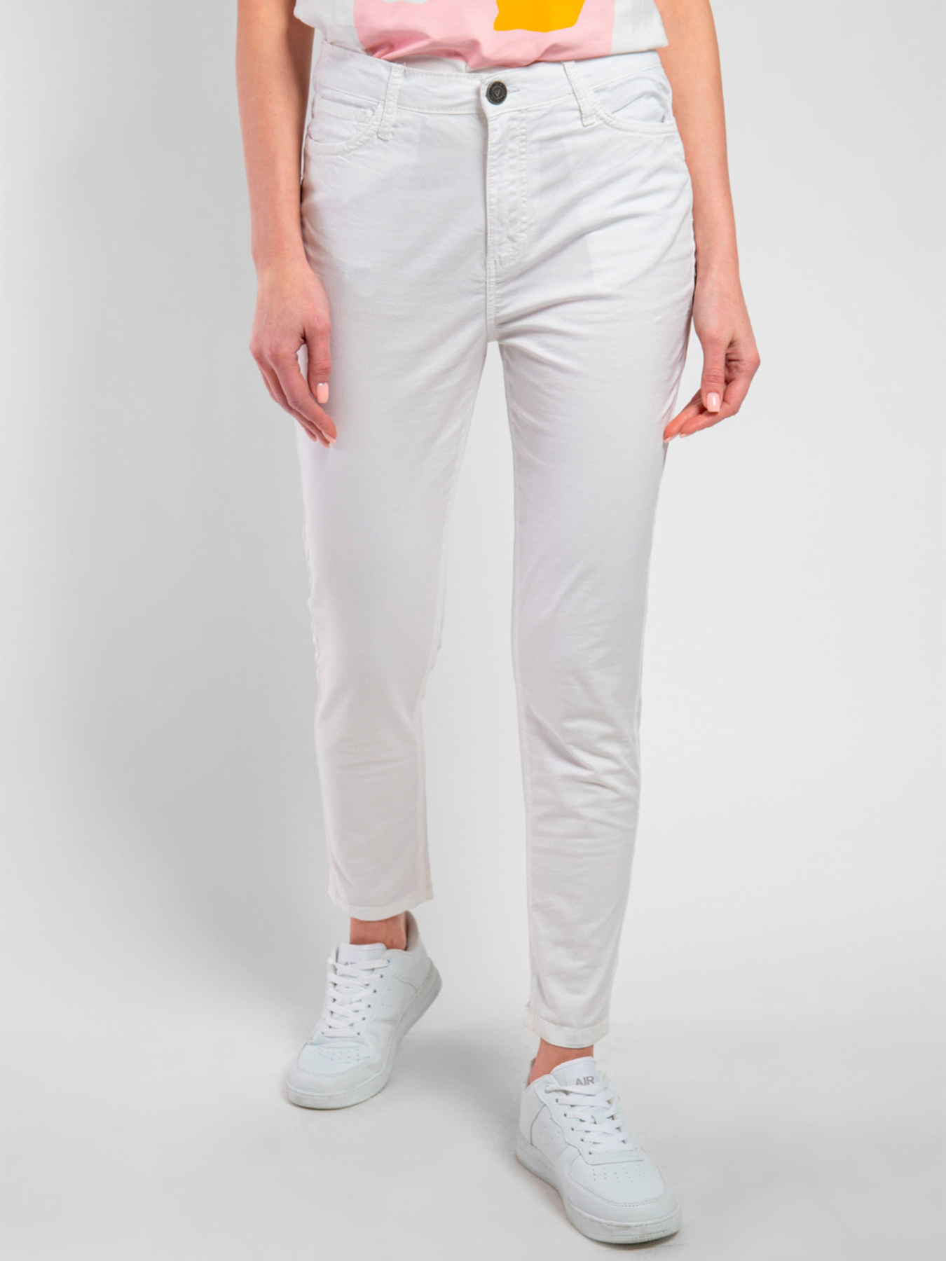 Повсякденні штани Fred Mello модель FWMANHATTAN_OFF_WHIT Фото