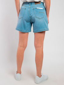 Шорты джинсовые Fred Mello модель FW23S19EF_LIGHT_BLUE Фото