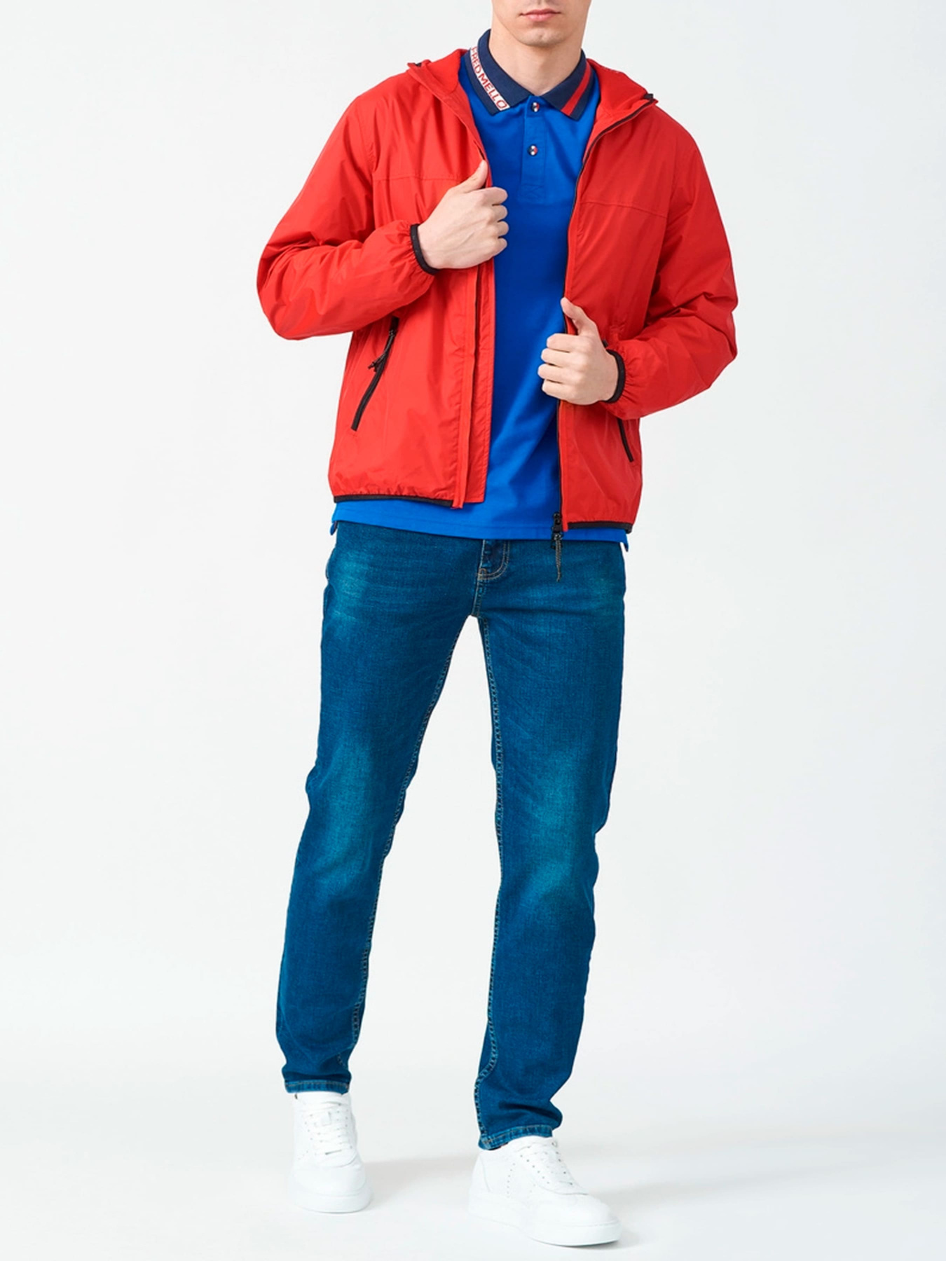 Демисезонная куртка Fred Mello модель FM23S05KU_RED Фото