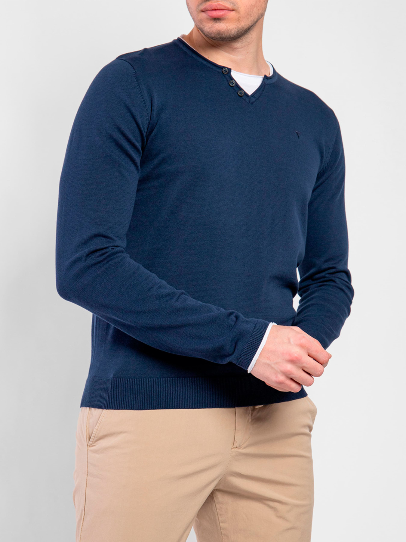 Джемпер Fred Mello модель FM23S08MG_BLUE Фото