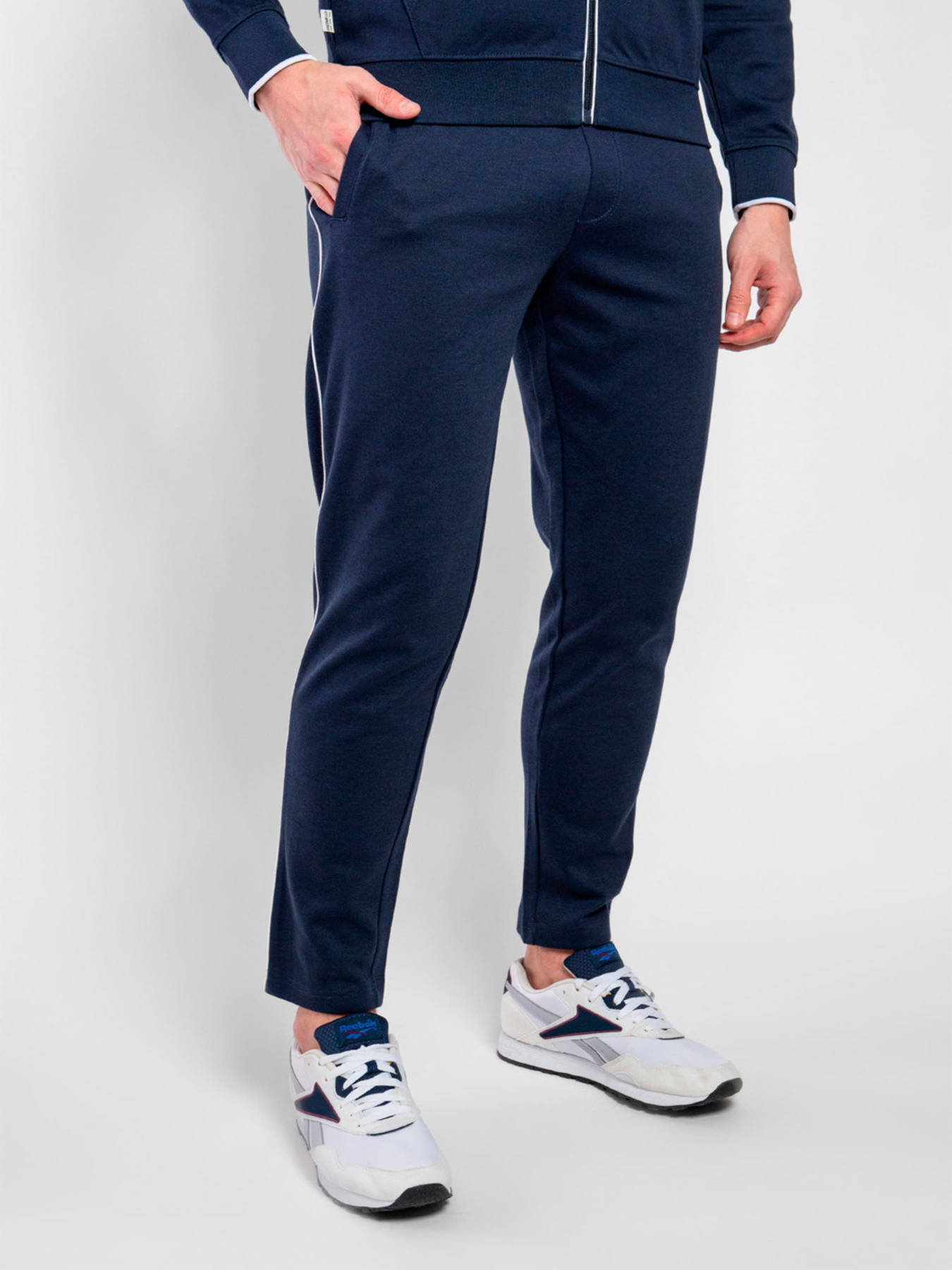 Штаны спортивные Fred Mello модель FM23S07PF_BLUE Фото