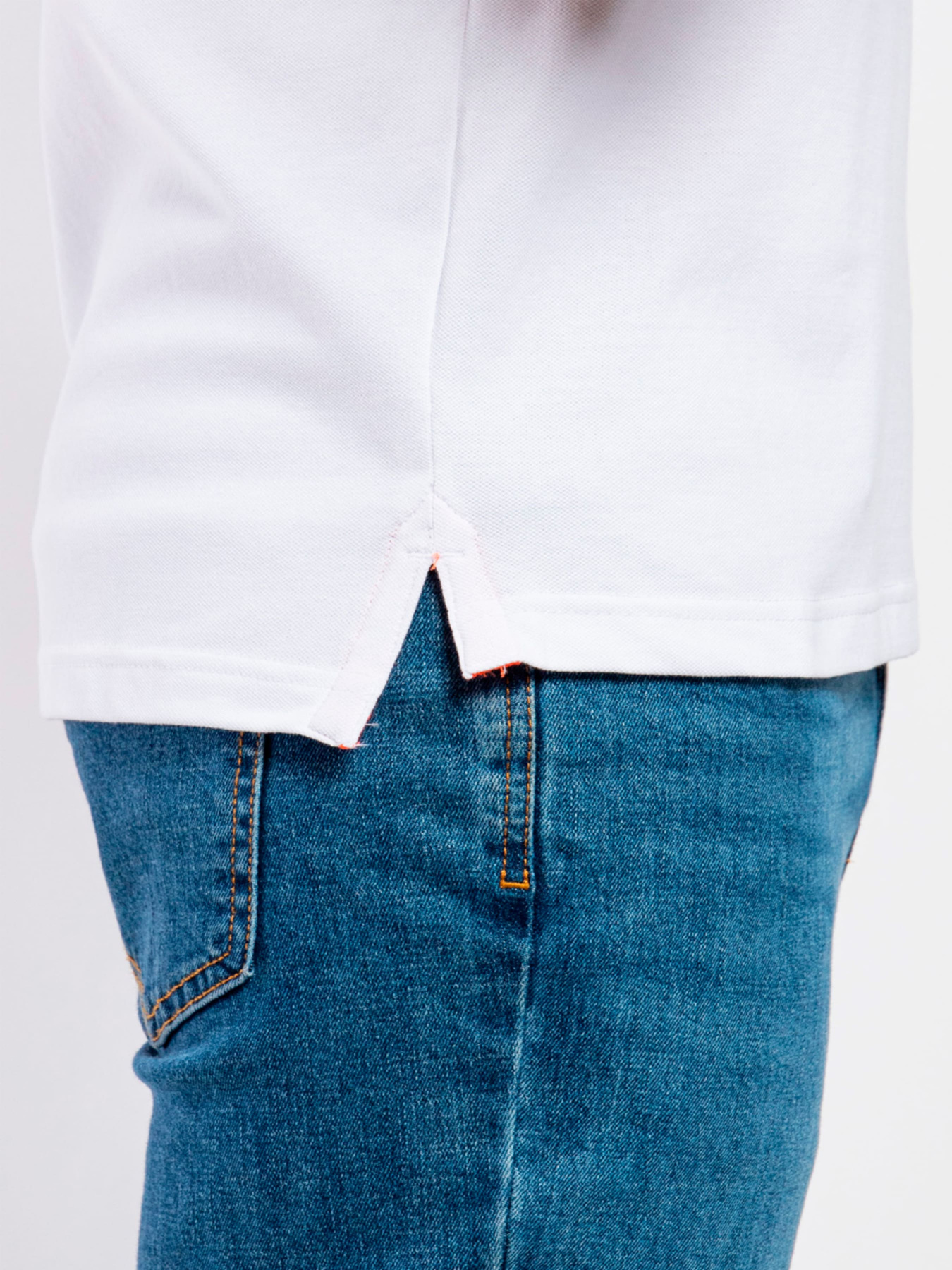 Поло Fred Mello модель FM23S22QU_WHITE Фото