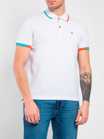 Поло Fred Mello модель FM23S22QU_WHITE Фото