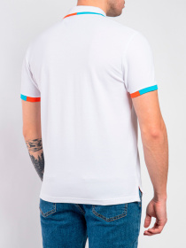 Поло Fred Mello модель FM23S22QU_WHITE Фото