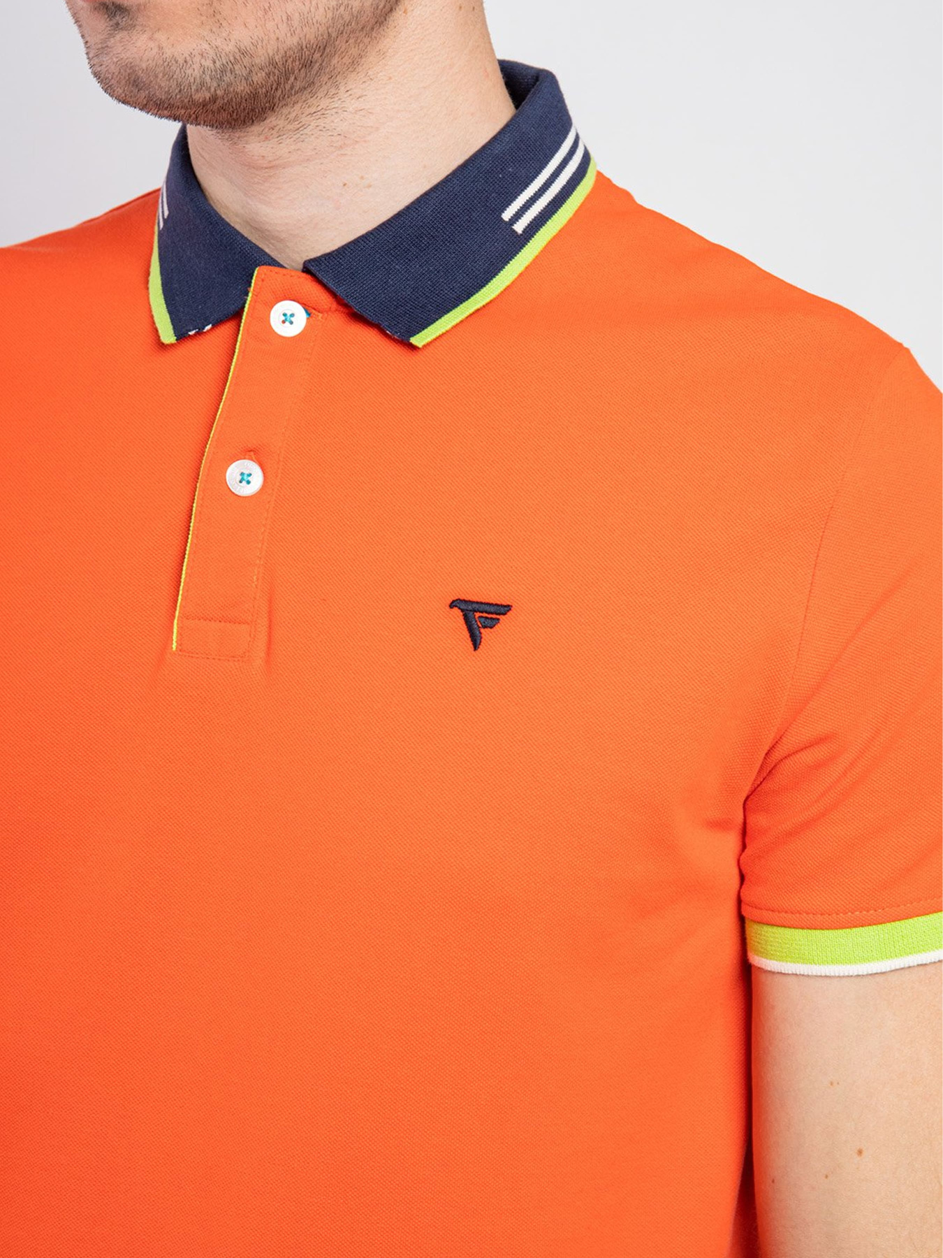 Поло Fred Mello модель FM23S19QU_ORANGE Фото