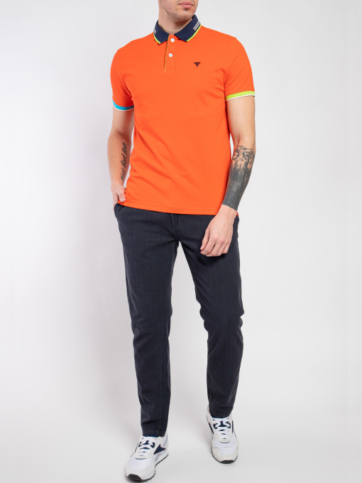 Поло Fred Mello модель FM23S19QU_ORANGE Фото