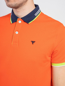 Поло Fred Mello модель FM23S19QU_ORANGE Фото