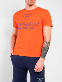 Футболка Fred Mello модель FM23S01TG_ORANGE Фото