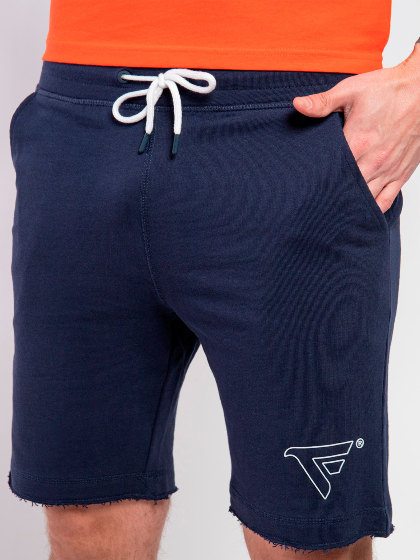 Повседневные шорты Fred Mello модель FM23S02EF_BLUE Повседневные шорты Fred Mello модель FM23S02EF_BLUE Фото