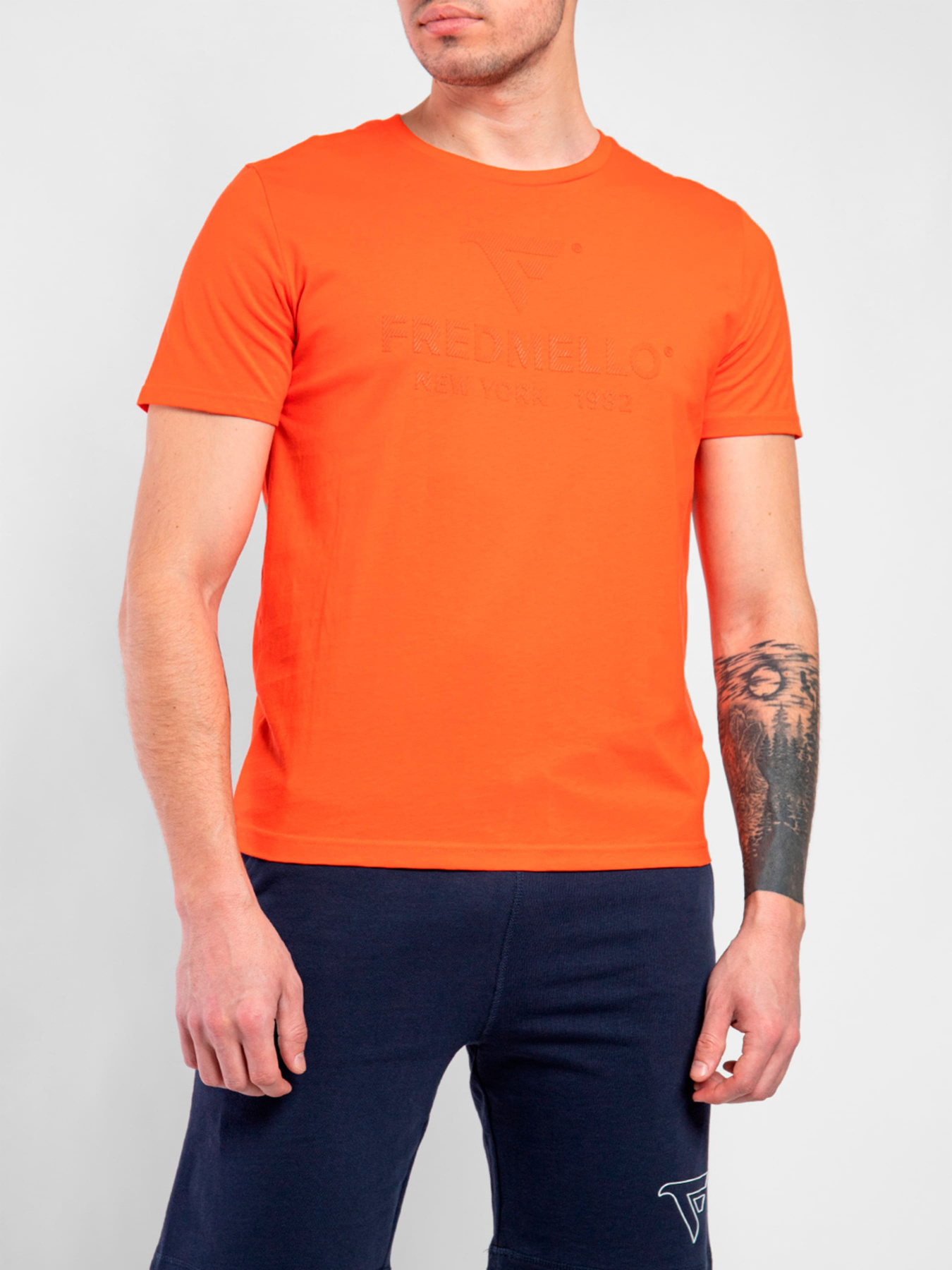 Футболка Fred Mello модель FM23S03TG_ORANGE Фото