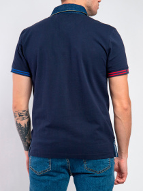 Поло Fred Mello модель FM23S23QC_BLUE Поло Fred Mello модель FM23S23QC_BLUE Фото