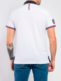 Поло Fred Mello модель FM23S25QC_WHITE Фото