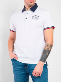 Поло Fred Mello модель FM23S25QC_WHITE Поло Fred Mello модель FM23S25QC_WHITE Фото