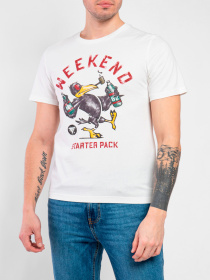 Футболка Fred Mello модель FM23S32TG_OFF_WHITE Фото