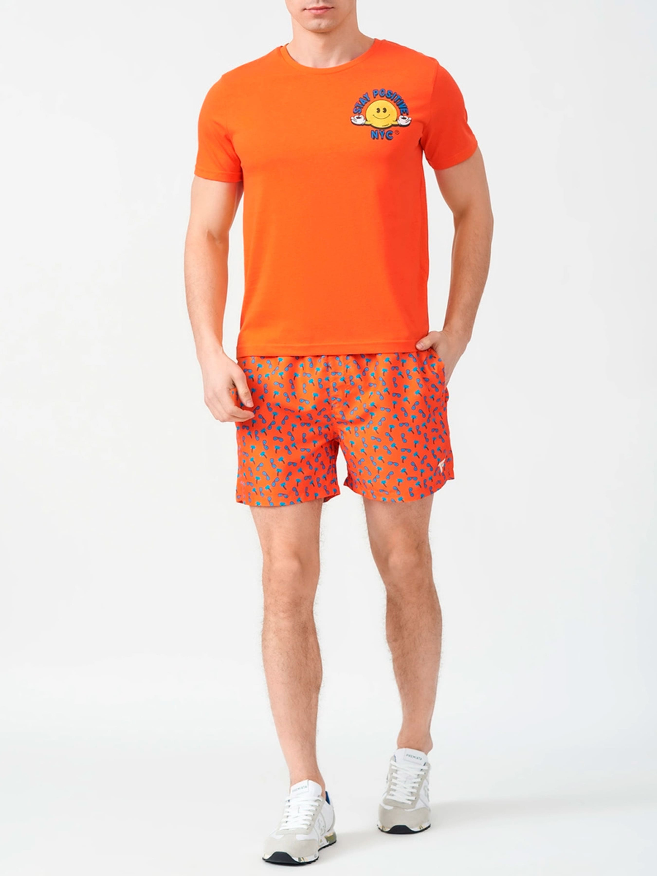 Футболка Fred Mello модель FM23S34TG_ORANGE Фото