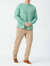 Рубашка Fred Mello модель FM23S04CU_SAGE Фото