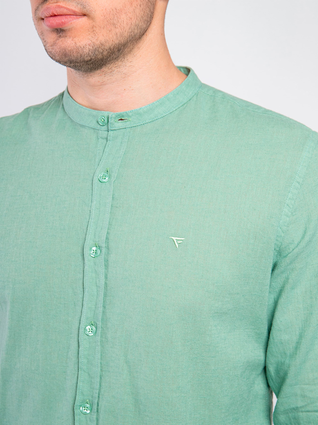 Сорочка повсякденна Fred Mello модель FM23S04CU_SAGE Фото