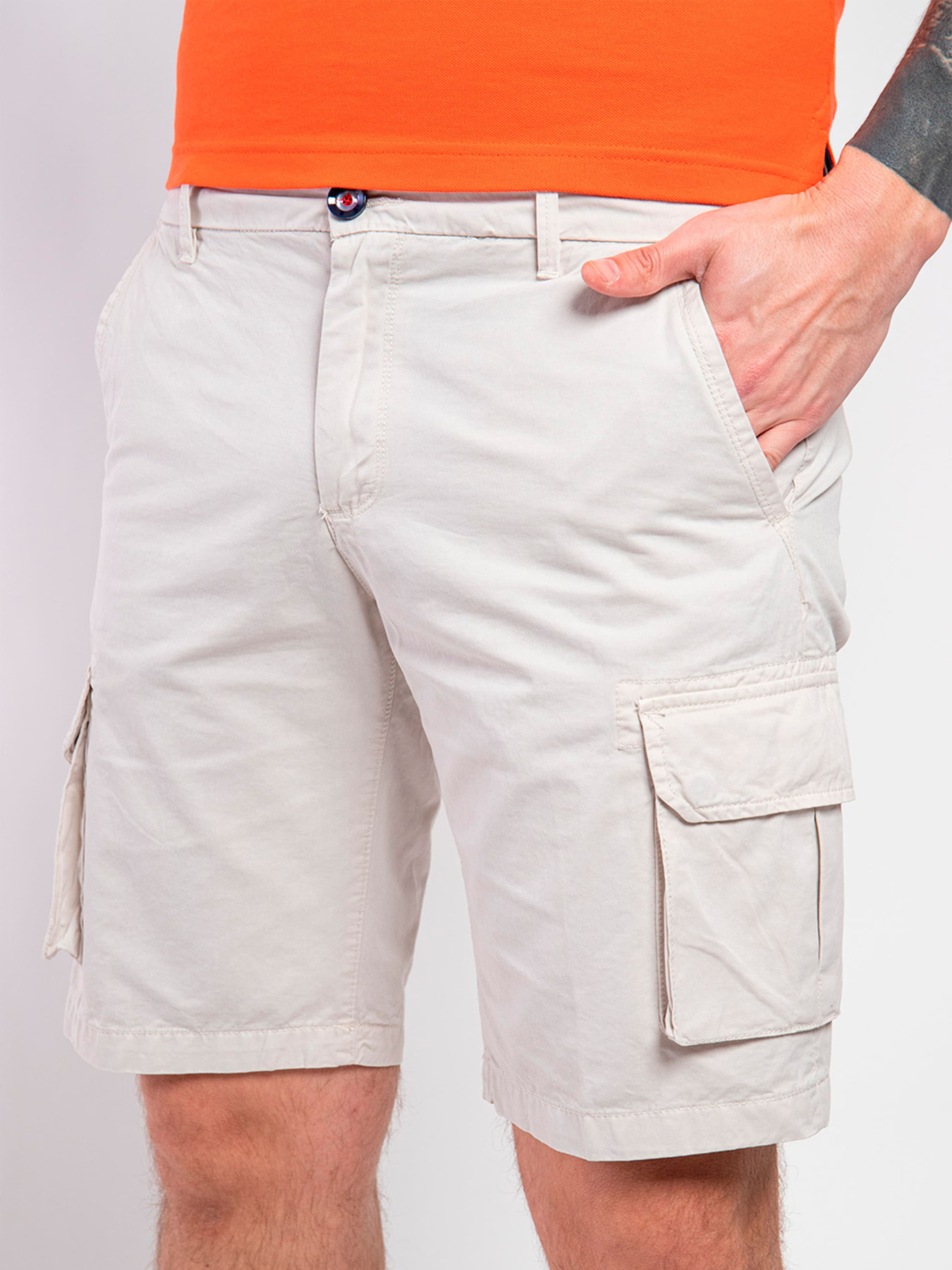 Повсякденні шорти Fred Mello модель FMELLIS_STONE Фото