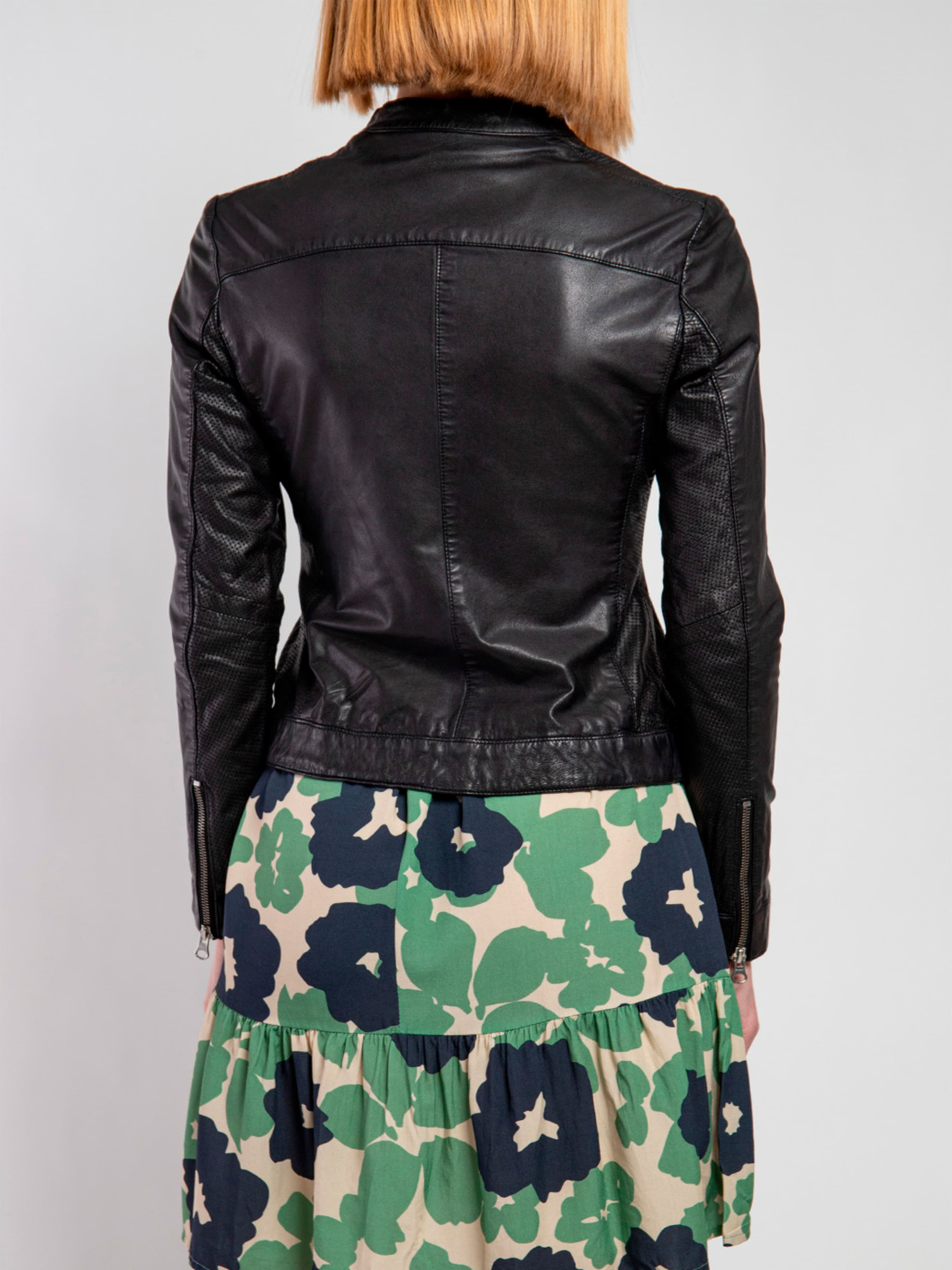 Куртка кожаная Bomboogie модель JW_RAJA_P_SWH_90 Фото