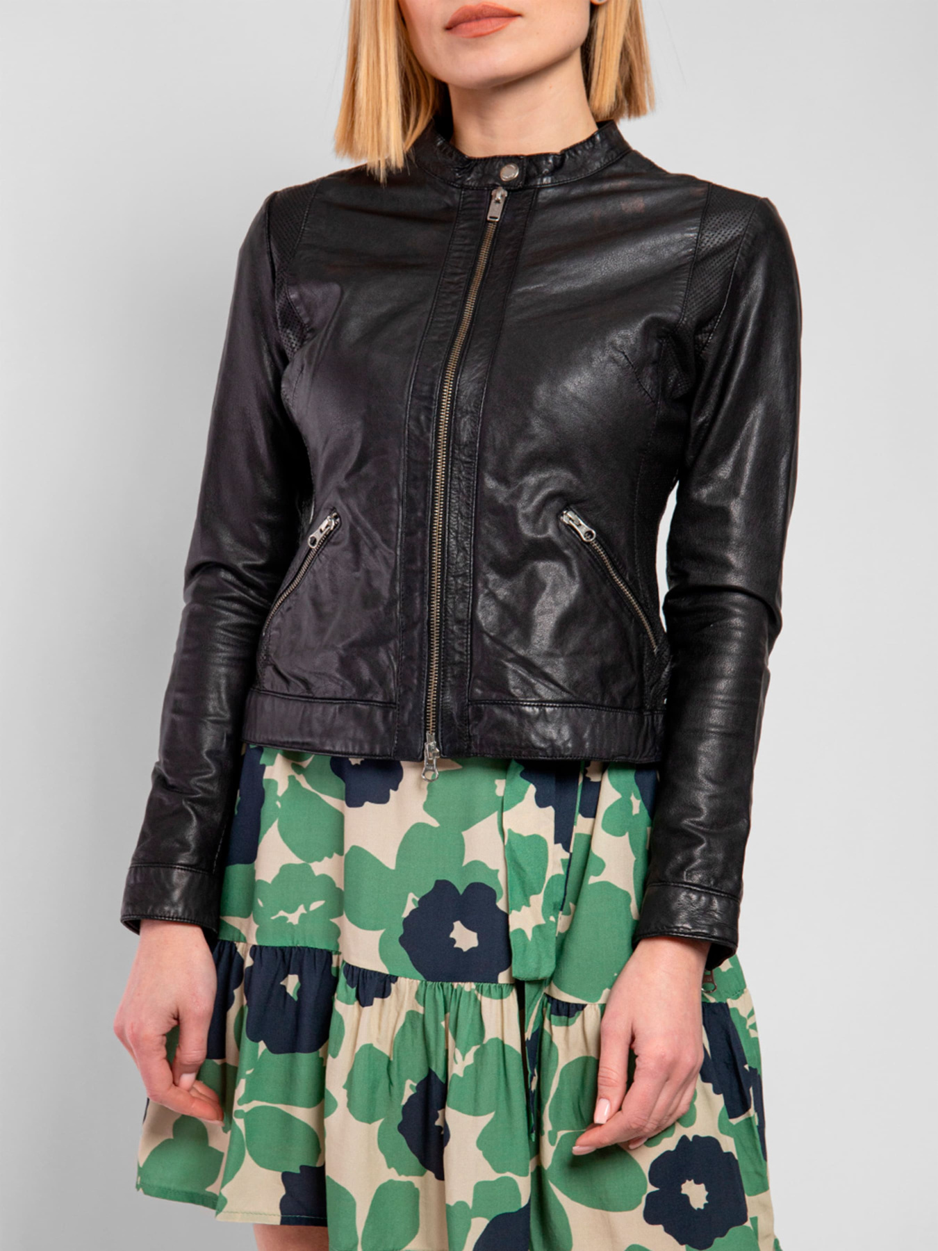 Шкіряна куртка Bomboogie модель JW_RAJA_P_SWH_90 Шкіряна куртка Bomboogie модель JW_RAJA_P_SWH_90 Фото