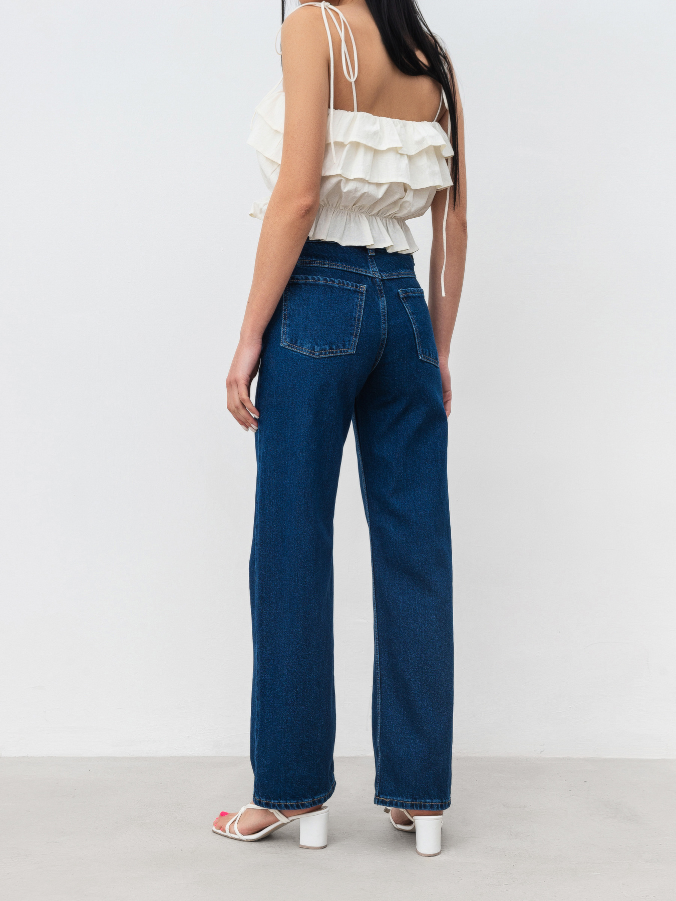 Прямі джинси Romashka Тояма модель 205037205042 Фото