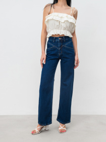 Прямі джинси Romashka Тояма модель 205037205042 Фото