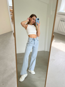 Прямі джинси Romashka Таллін модель 235021306081 Прямі джинси Romashka Таллін модель 235021306081 Фото