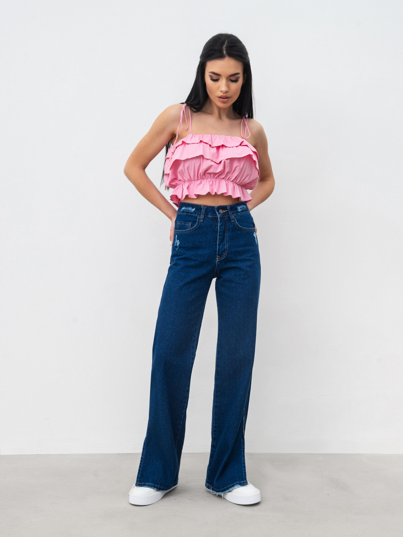 Прямі джинси Romashka Таллін модель 205020305042 Фото