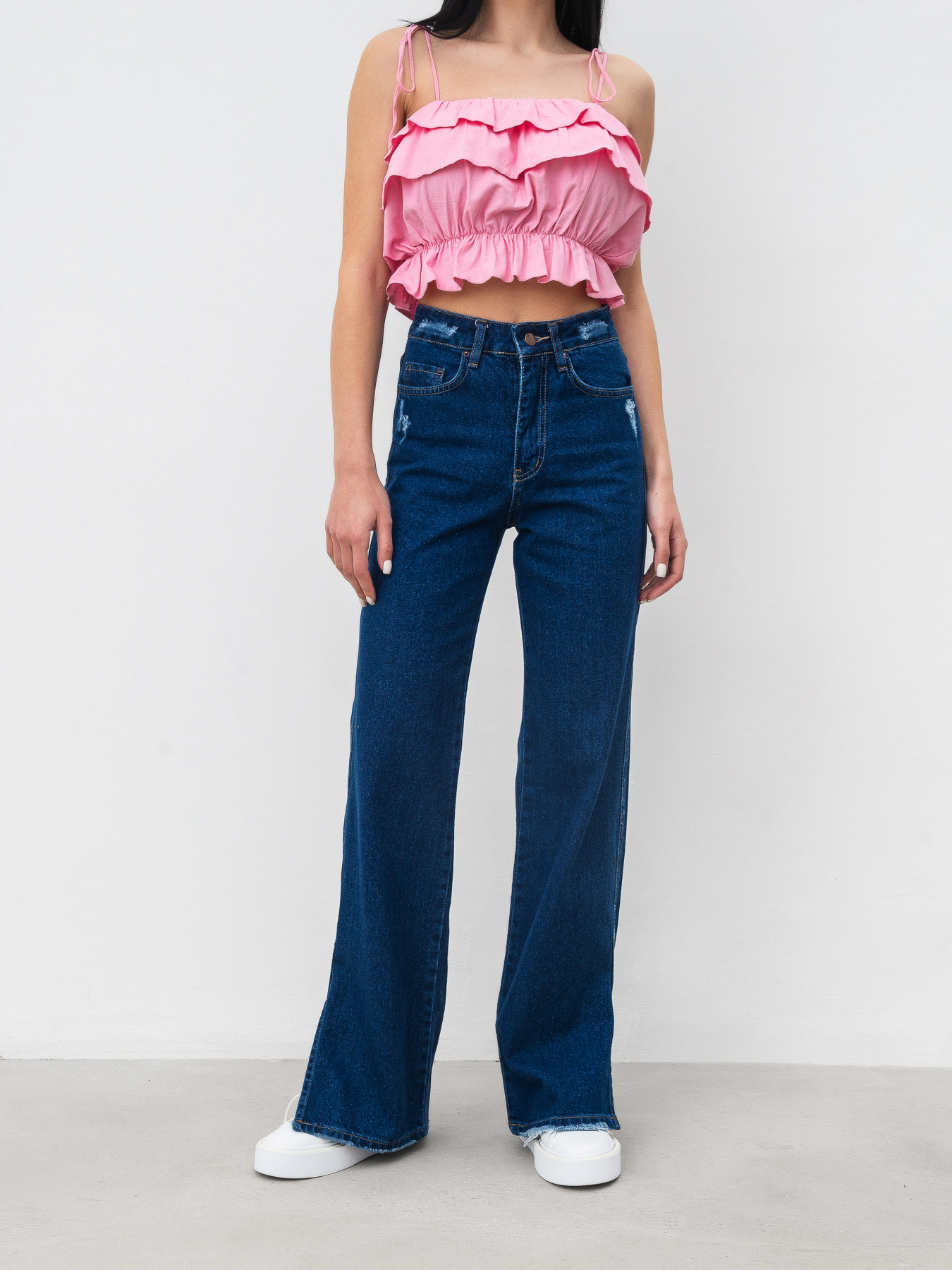 Прямі джинси Romashka Таллін модель 205020305042 Прямі джинси Romashka Таллін модель 205020305042 Фото