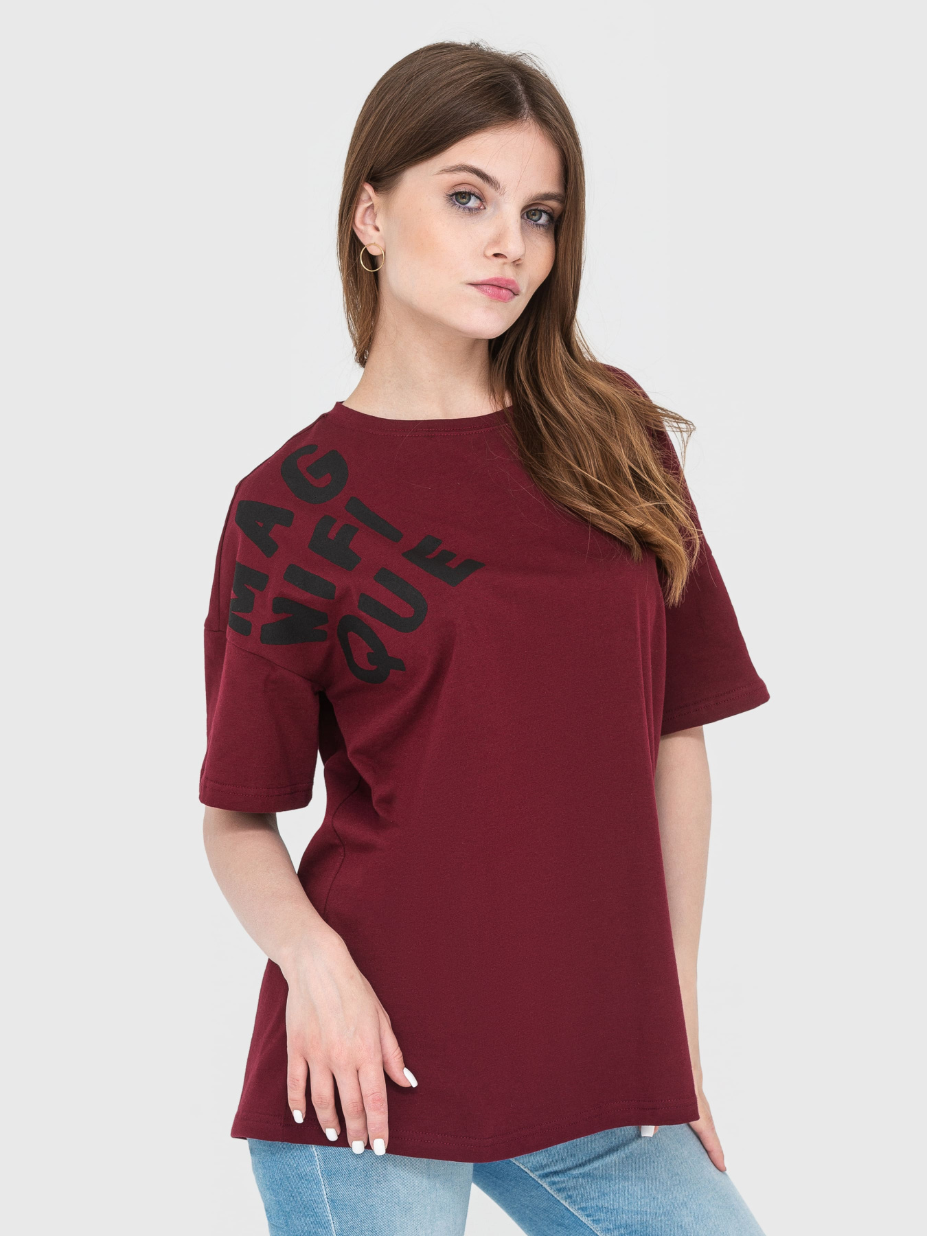 Футболка Роза модель 211019_1 Фото