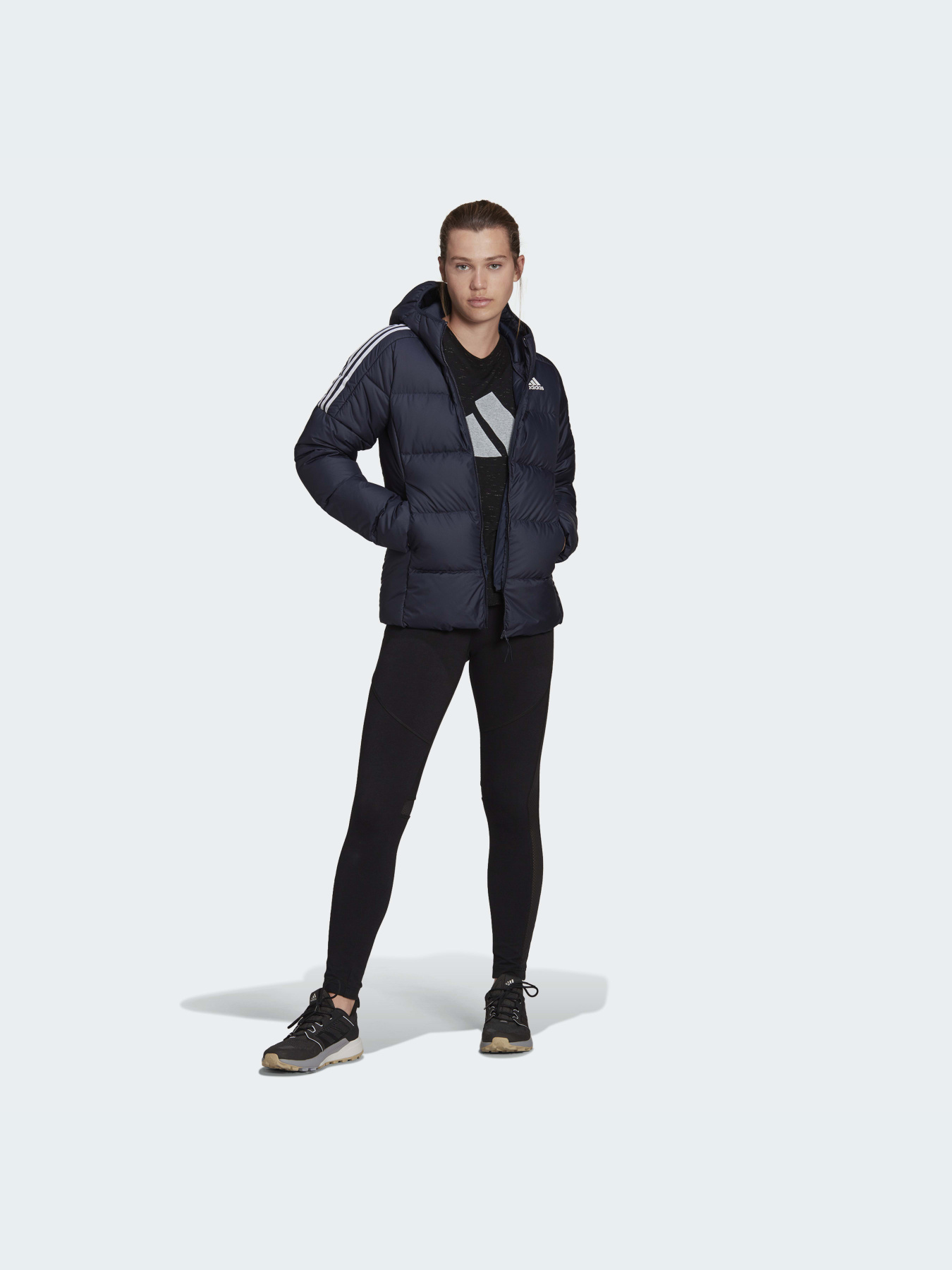 Пуховик Adidas 3 Stripes модель GT9170 Фото