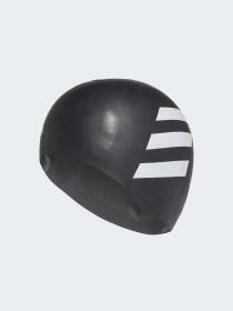 Шапочка для плавания Adidas 3 Stripes модель FJ4969 Фото