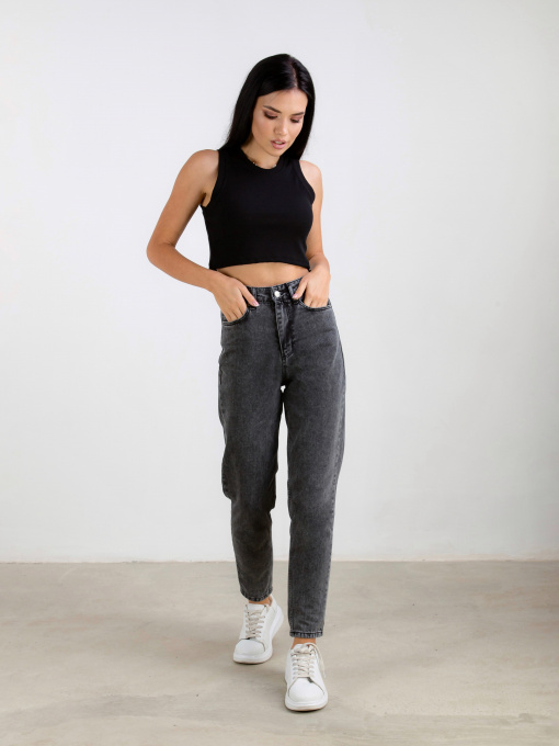 Джинсы мом Romashka Хартум модель 201034005081 Фото