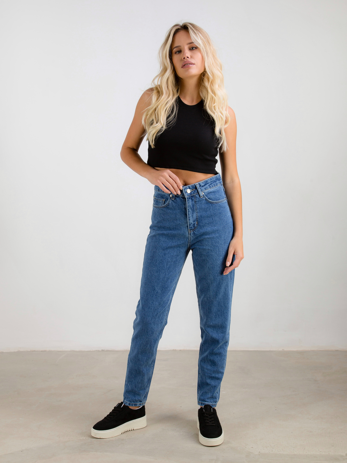 Джинси мом Romashka Хартум модель 201034005042 Фото