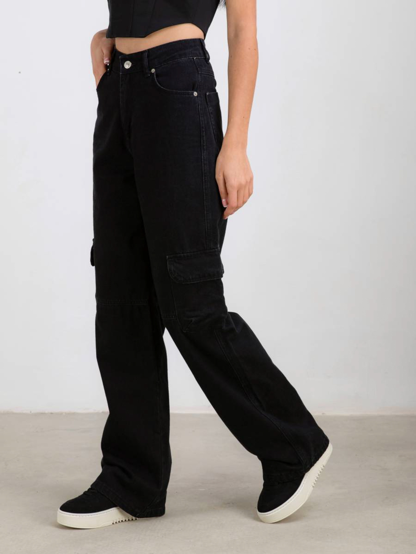 Широкі джинси Romashka Канкун модель 254006806101 Фото