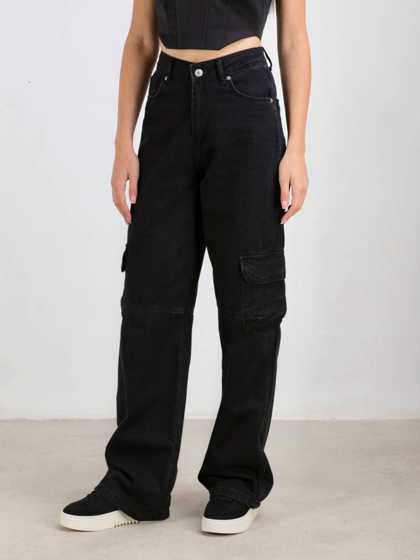 Широкі джинси Romashka Канкун модель 254006806101 Фото