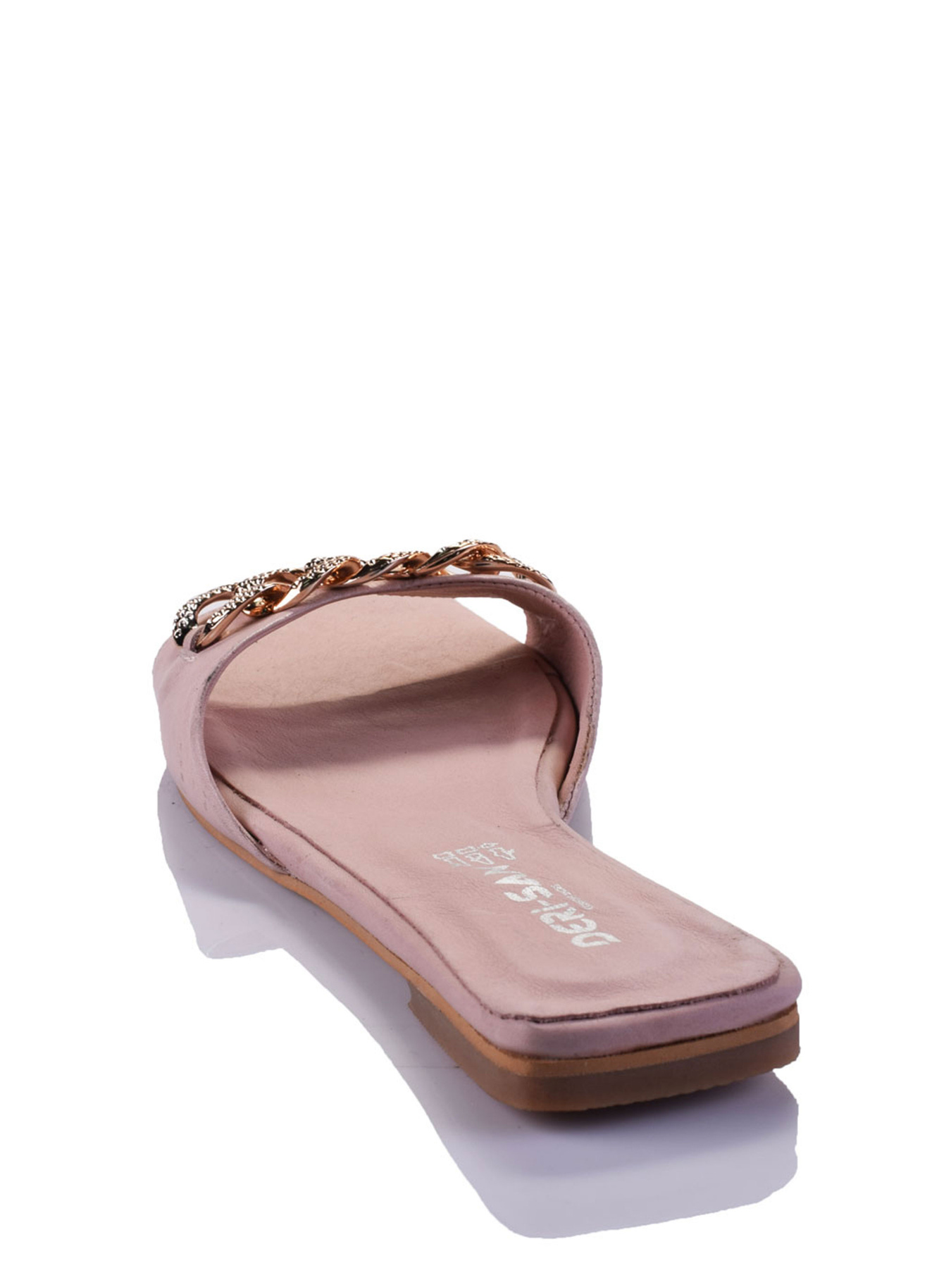 Шлепанцы Derisan модель 02-104pudra Фото