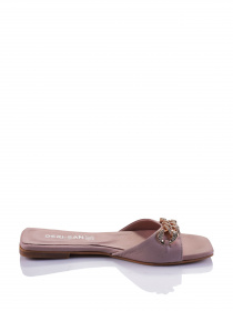 Шлепанцы Derisan модель 02-104pudra Фото