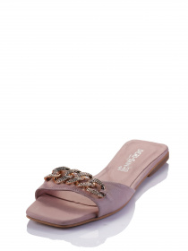 Шлепанцы Derisan модель 02-104pudra Фото