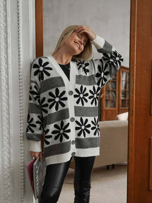 Кардиган Romashka Лапуа модель 399008203081 Фото