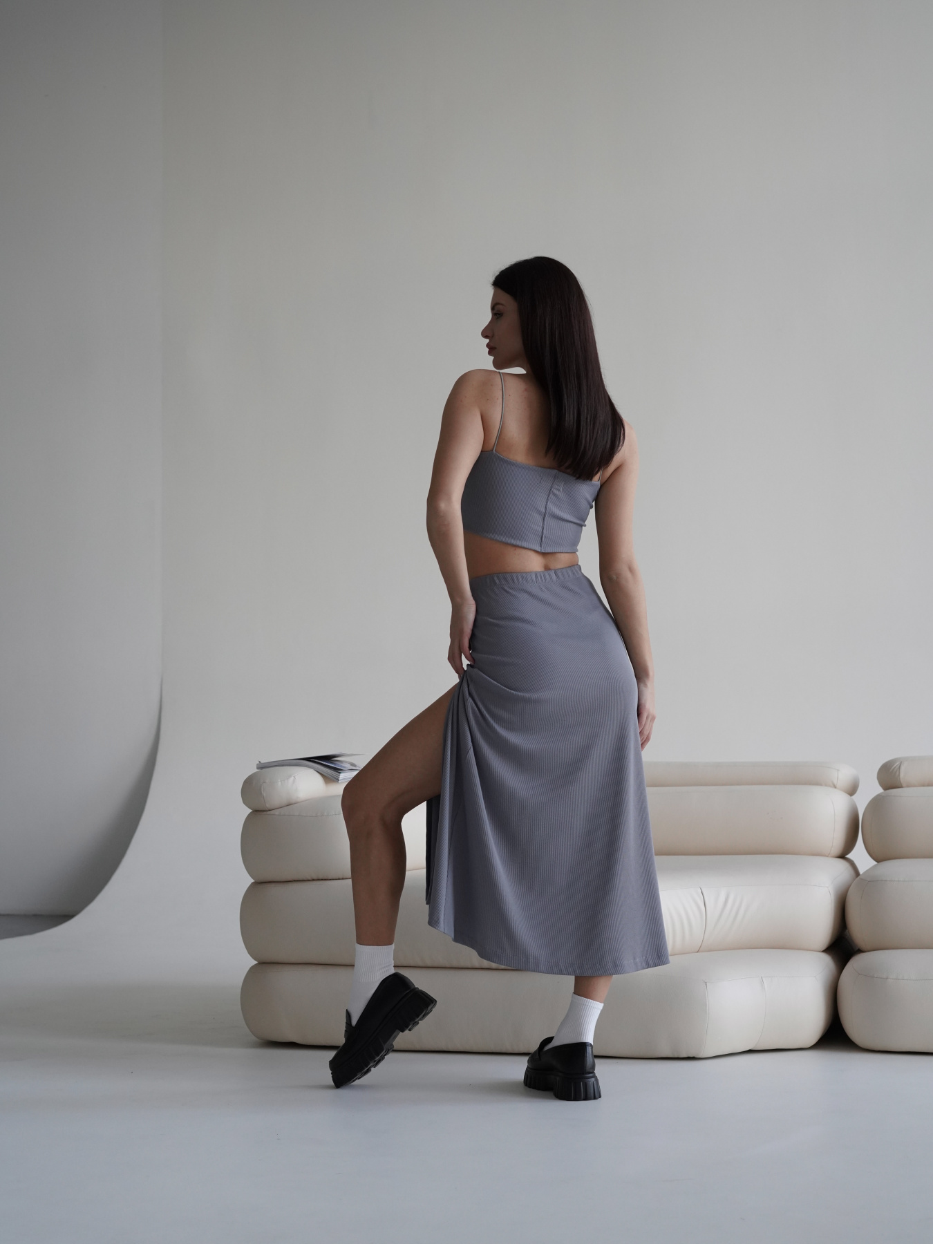 Юбка миди Romashka Ватерлоо модель 206024505081 Фото