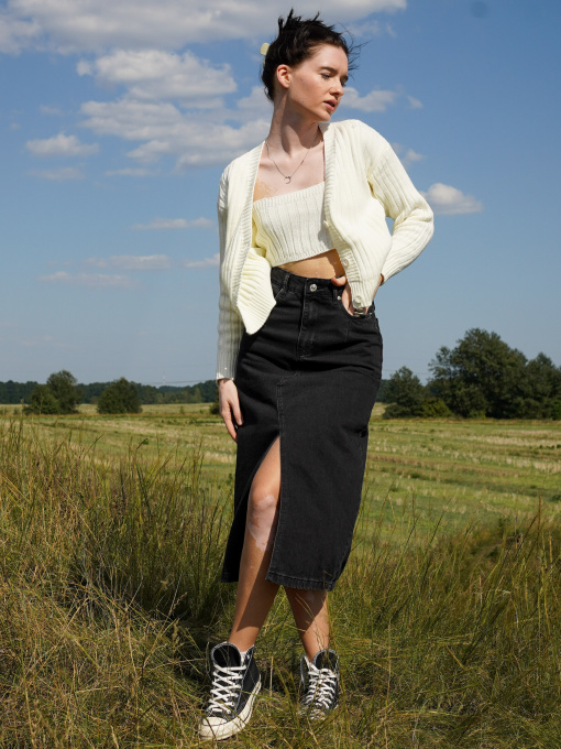 Джинсовая юбка Romashka Найробі модель 291034004101 Фото