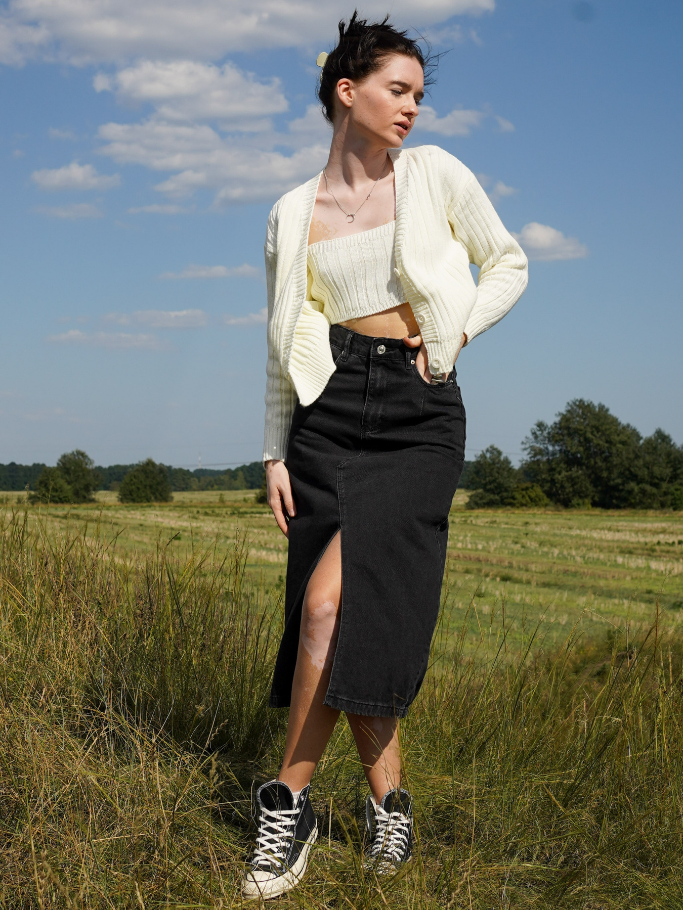 Джинсовая юбка Romashka Найробі модель 291034004101 Джинсовая юбка Romashka Найробі модель 291034004101 Фото