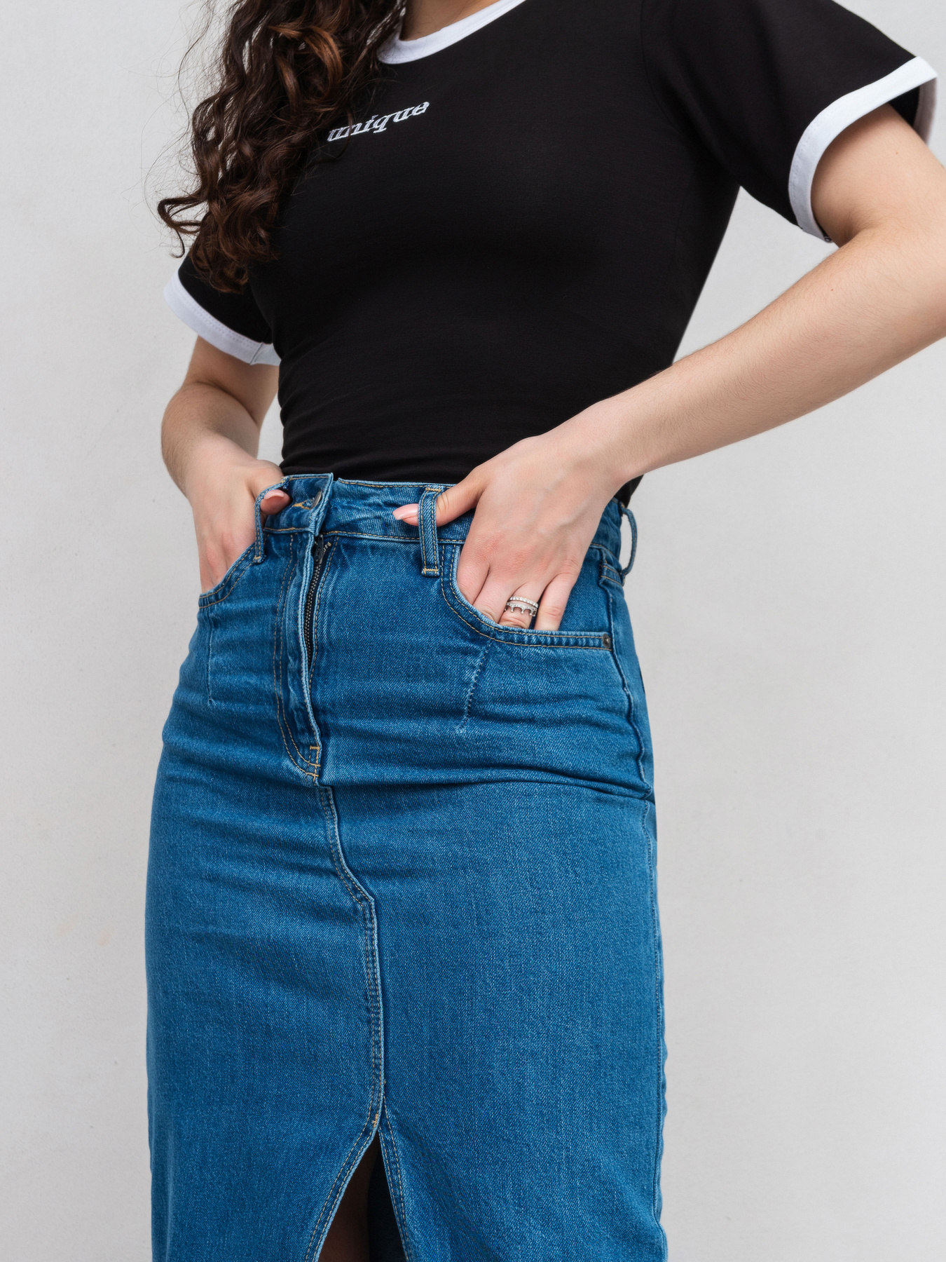 Джинсовая юбка Romashka Найробі модель 291034005042 Фото