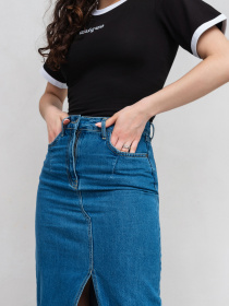 Джинсовая юбка Romashka Найробі модель 291034005042 Фото