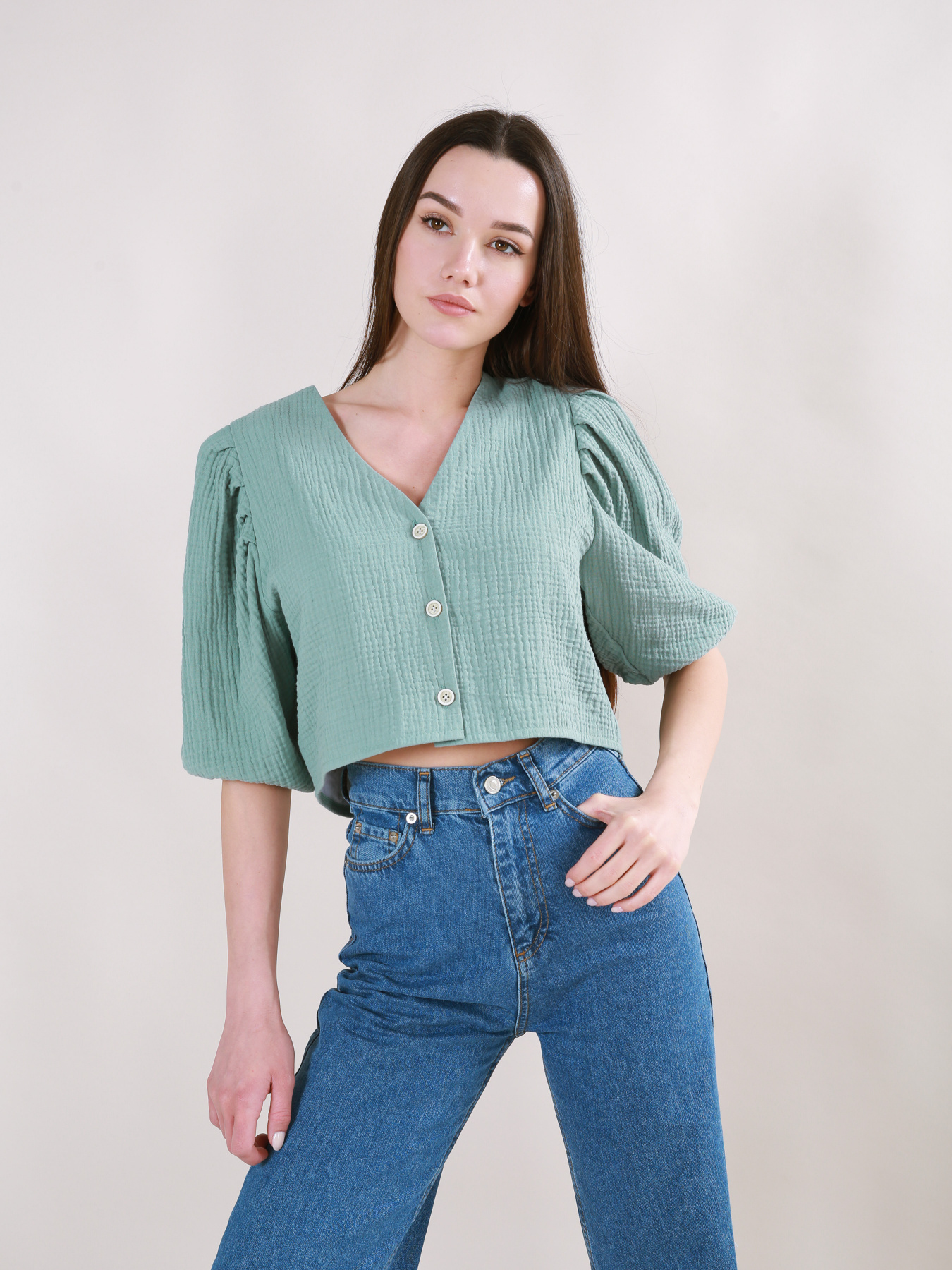 Блуза Romashka Париж модель 201014304039 Блуза Romashka Париж модель 201014304039 Фото