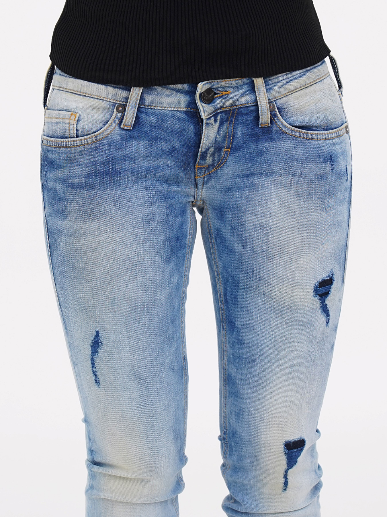 Зауженные джинсы Mustang Jeans модель 45636 Фото