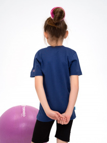 Футболка ISSA Plus модель CD1-11_blue Футболка ISSA Plus модель CD1-11_blue Фото